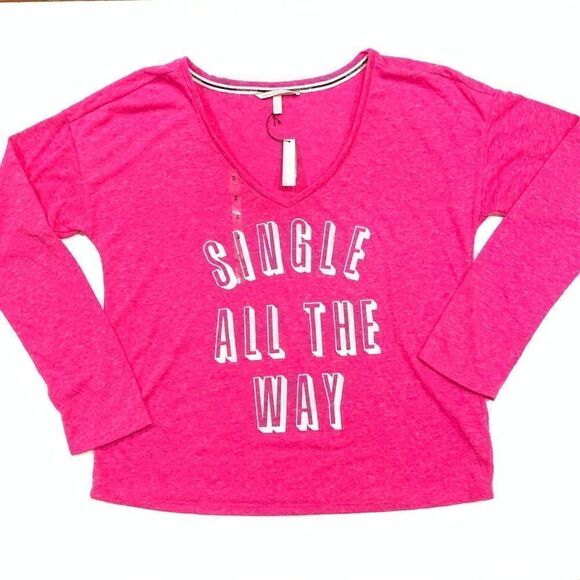 Victoria's Secret Henley Top Flannel Pajama Set - Picture 5 of 7